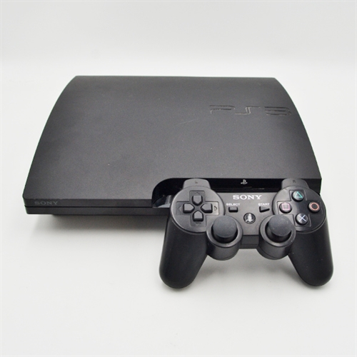 Playstation 3 Konsol - Slim 320 GB - SNR 03-27456922-6249310-CECH-2504B (B Grade) (Genbrug)